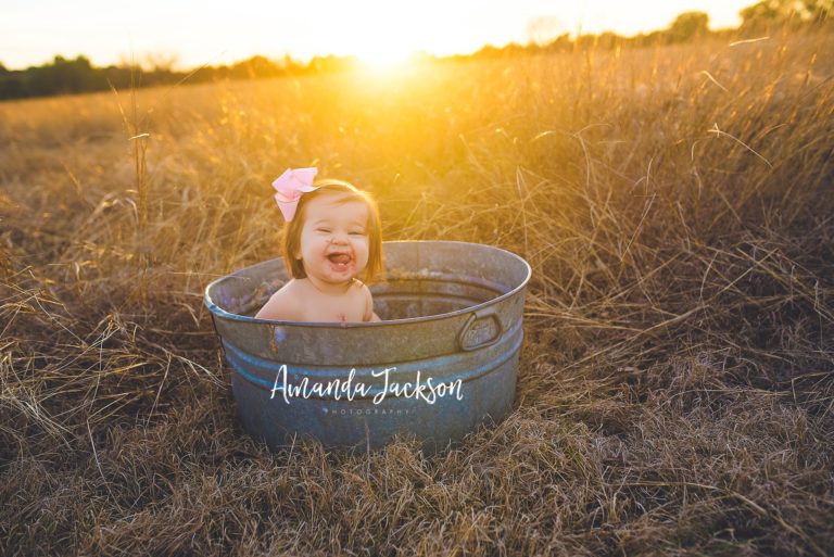 Kynsley is One! Leander, Texas Child Photographer