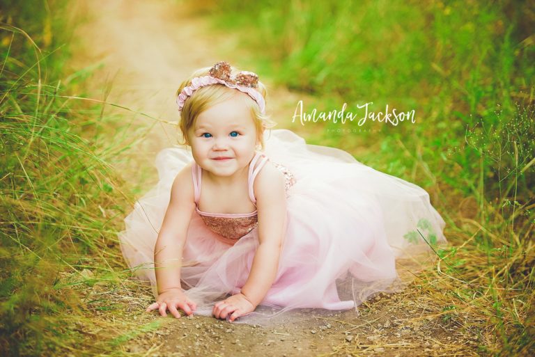 Charlotte is One: Cedar Park, Texas Milestone Photography
